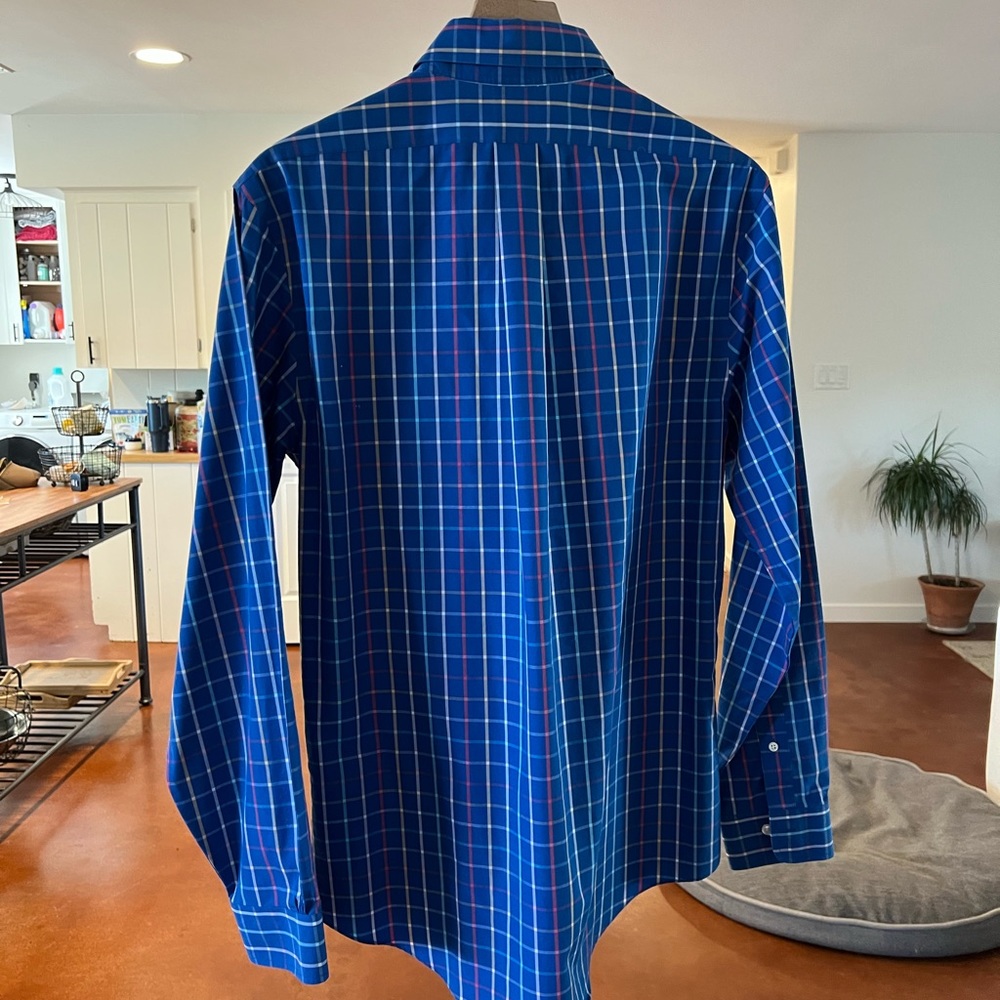 Blue Button Up - image 2